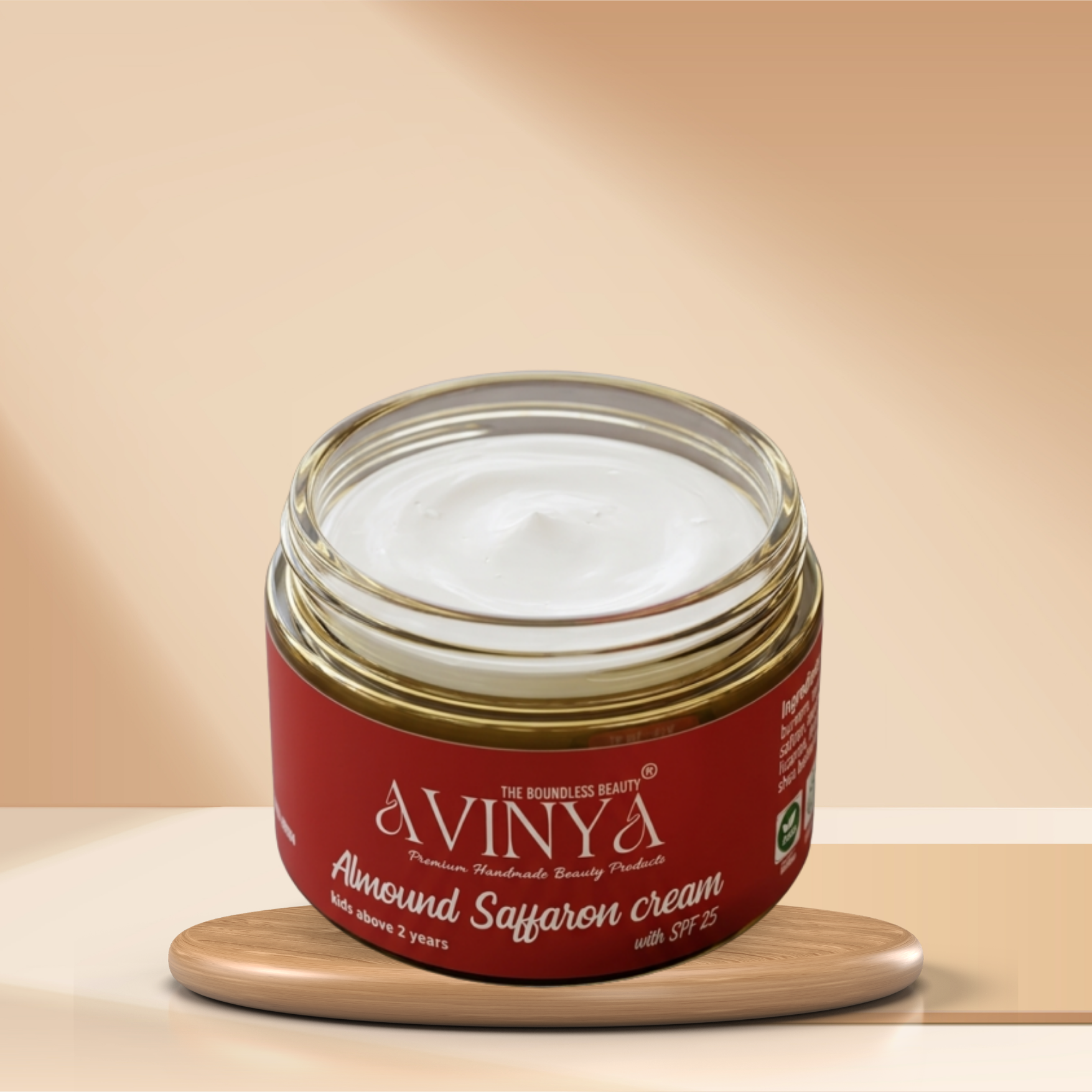 Avinya Almond & Saffron Nourishing Glow Cream 1 Avinya Almond & Saffron Nourishing Glow Cream