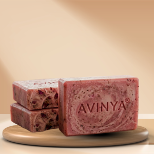 Avinya Rose Glycerine Soap — Pure Rose & Glycerine Daily Glow Bathing Bar