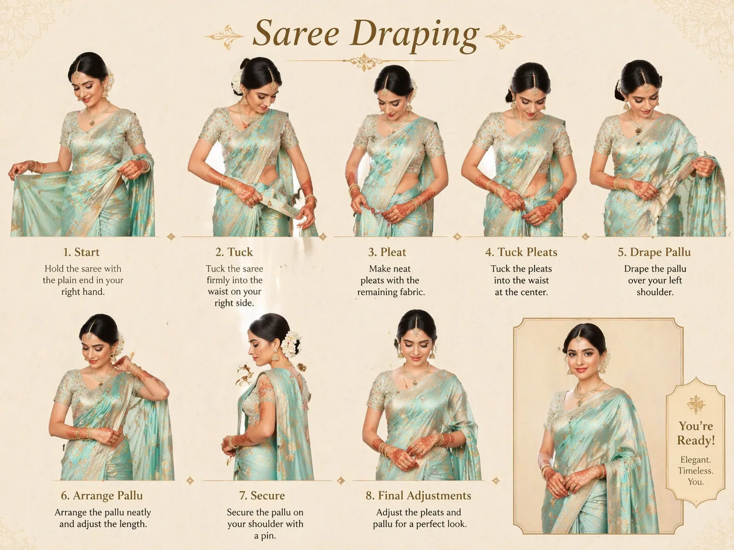 Saree Draping